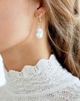 Fryd Barok perle vedhæng - 18kt Hvidguld