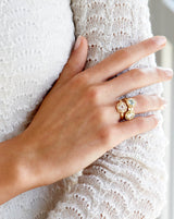 Orbit Rose Ring - 18kt Rødguld