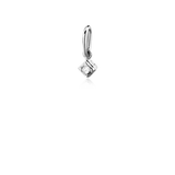 Rock Classic Diamant vedhæng S - 18kt Hvidguld