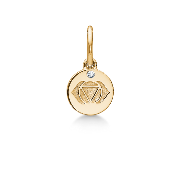 Inner Peace Pandechakra vedhæng - 18kt Rødguld