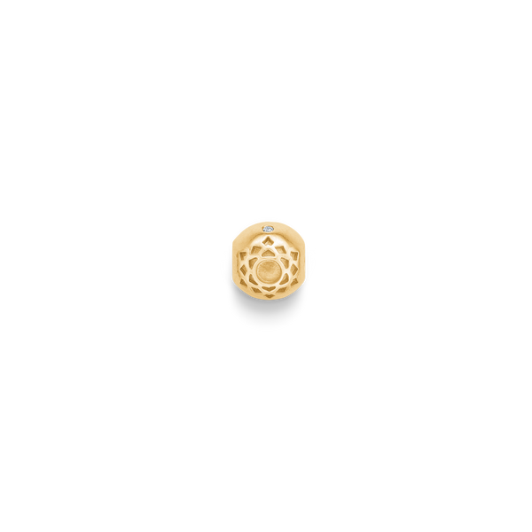 Inner Peace Kronechakra perle - 18kt Rødguld