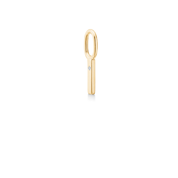 My I Pendant - 18kt Yellow Gold