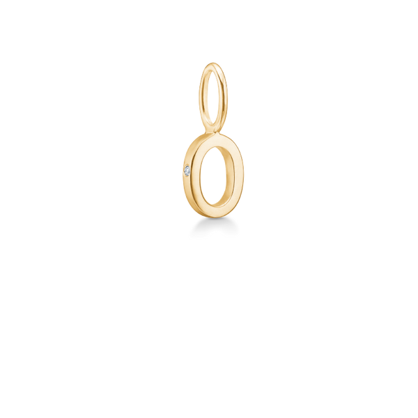 My O Pendant - 18kt Yellow Gold