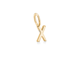 My X Pendant - 18kt Yellow Gold
