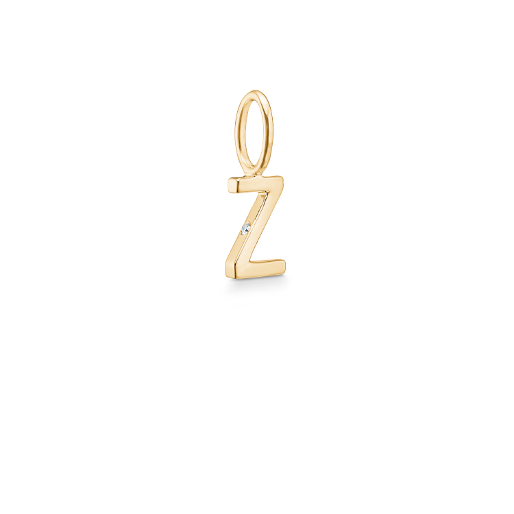 My Z Pendant - 18kt Yellow Gold