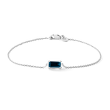 Nord London Blue armbånd - 18kt Hvidguld