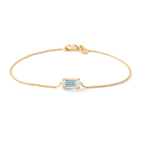 Nord Blue armbånd - 18kt Rødguld