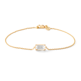 Nord White armbånd - 18kt Rødguld