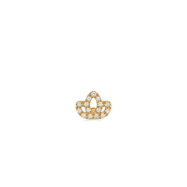Symbols Lotus diamantørering - 18kt Rødguld