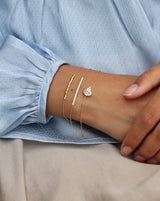 Fryd White armbånd - 18kt Hvidguld