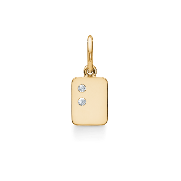 My Secret B vedhæng - 18kt Rødguld