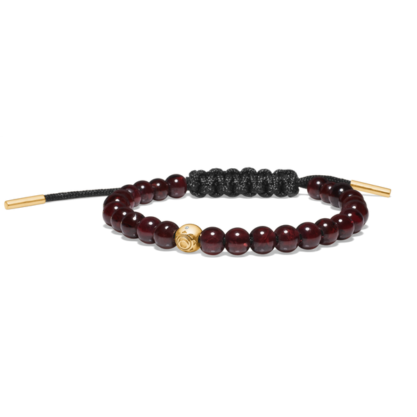 Inner Peace Hara Chakra armbånd - 18kt Rødguld