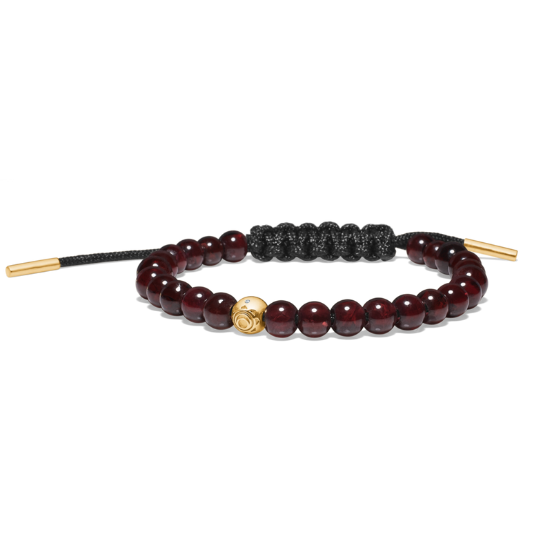 Inner Peace Hara Chakra armbånd - 18kt Rødguld