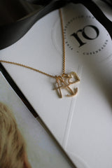 Symbols Open Heart diamant vedhæng - 18kt Hvidguld