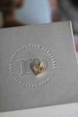 Symbols Open Heart vedhæng - 18kt Hvidguld