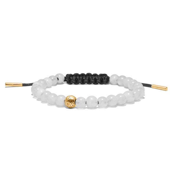 Inner Peace Krone Chakra armbånd - 18kt Rødguld