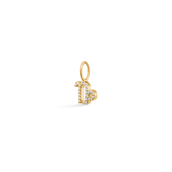 My Stenbuk diamant vedhæng - 18kt Rødguld