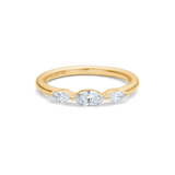 Meant to be her diamantring - 18kt Rødguld