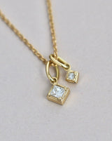 Rock Classic Diamant vedhæng S - 18kt Rødguld