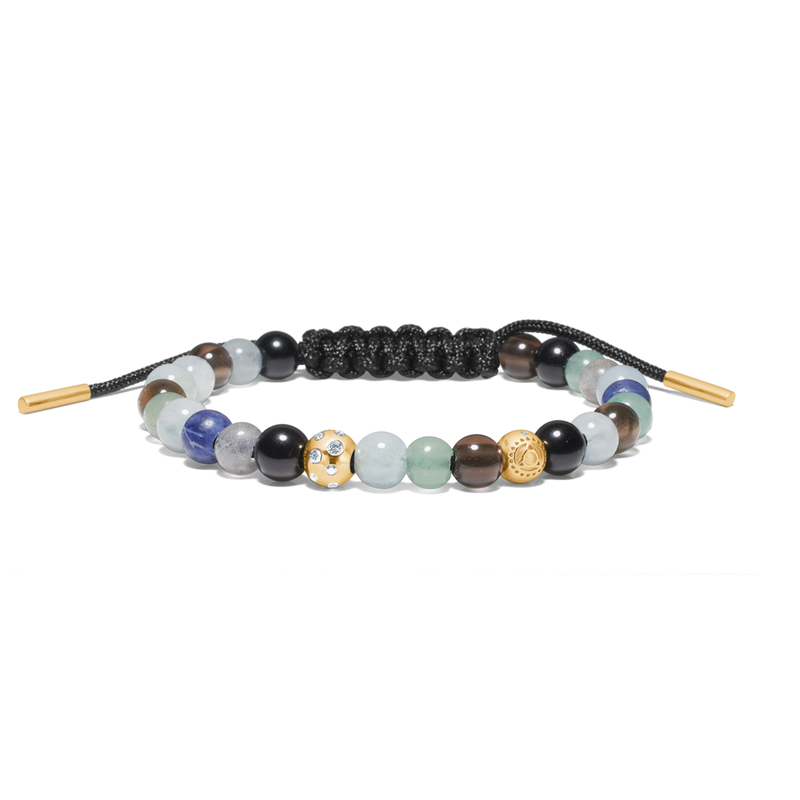 Inner Peace Hals Chakra Diamant armbånd - 18kt Rødguld