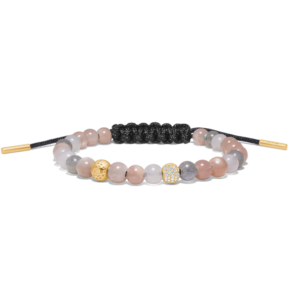 Inner Peace Hjerte Chakra Diamant armbånd - 18kt Rødguld