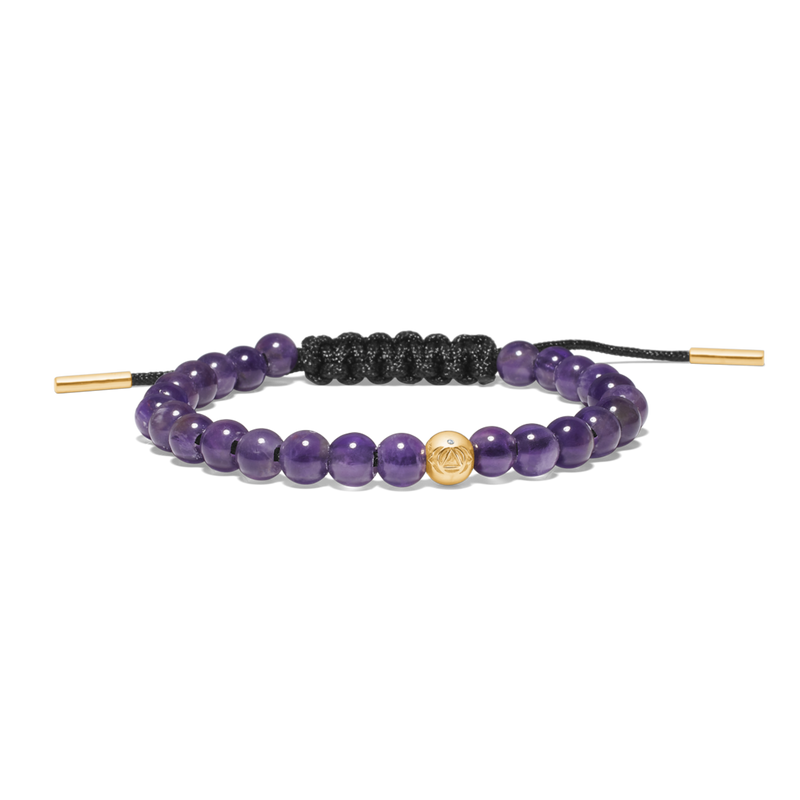 Inner Peace Pande Chakra armbånd - 18kt Rødguld