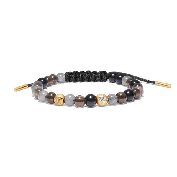 Inner Peace Rod Chakra Diamant armbånd - 18kt Rødguld